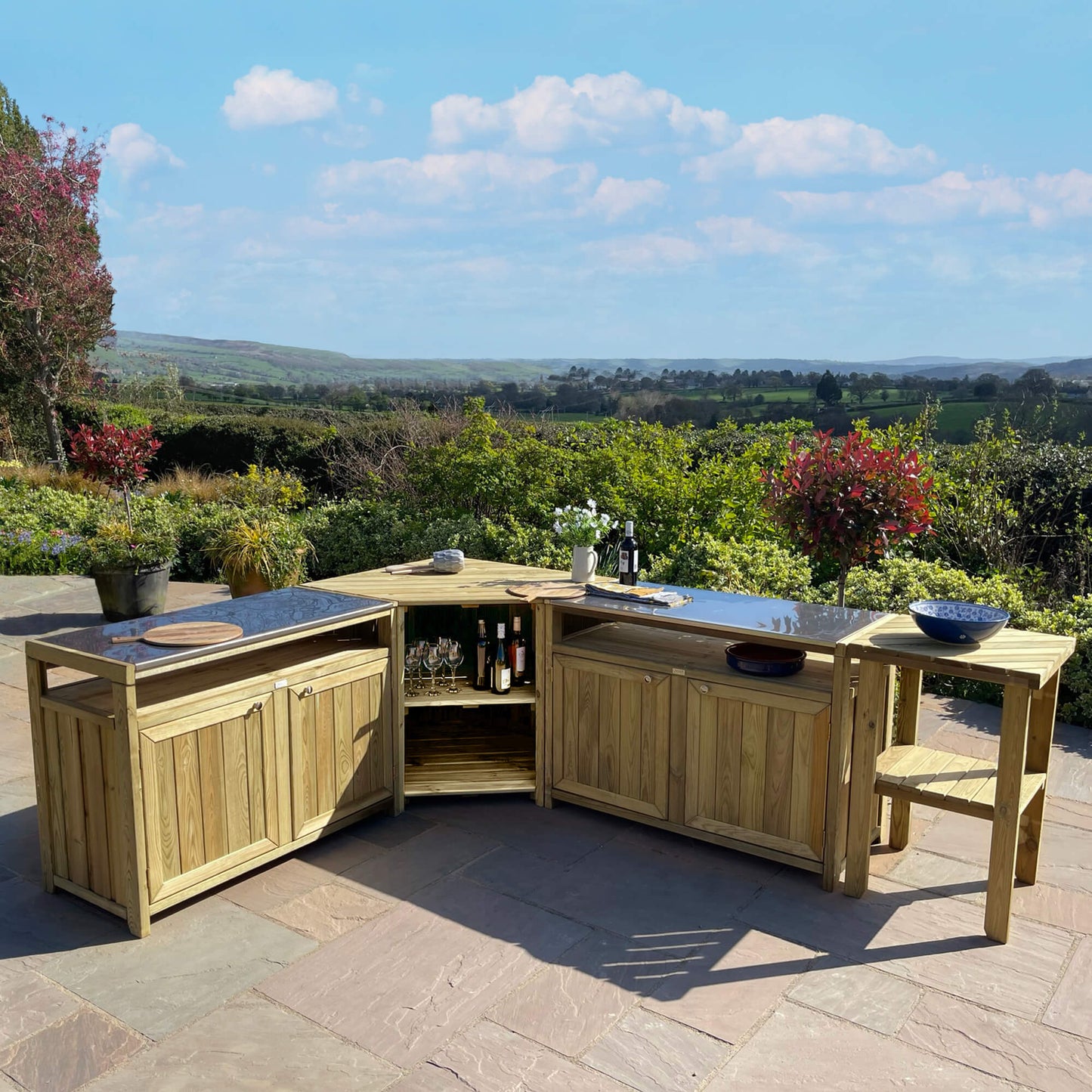 Side Table for Granada Outdoor Kitchen