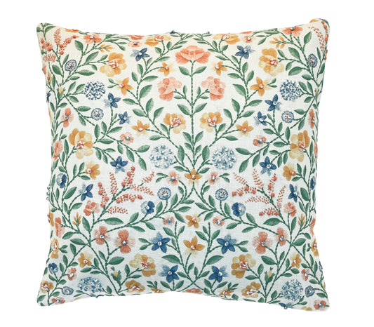 Coquelicot Modern Country Cushion