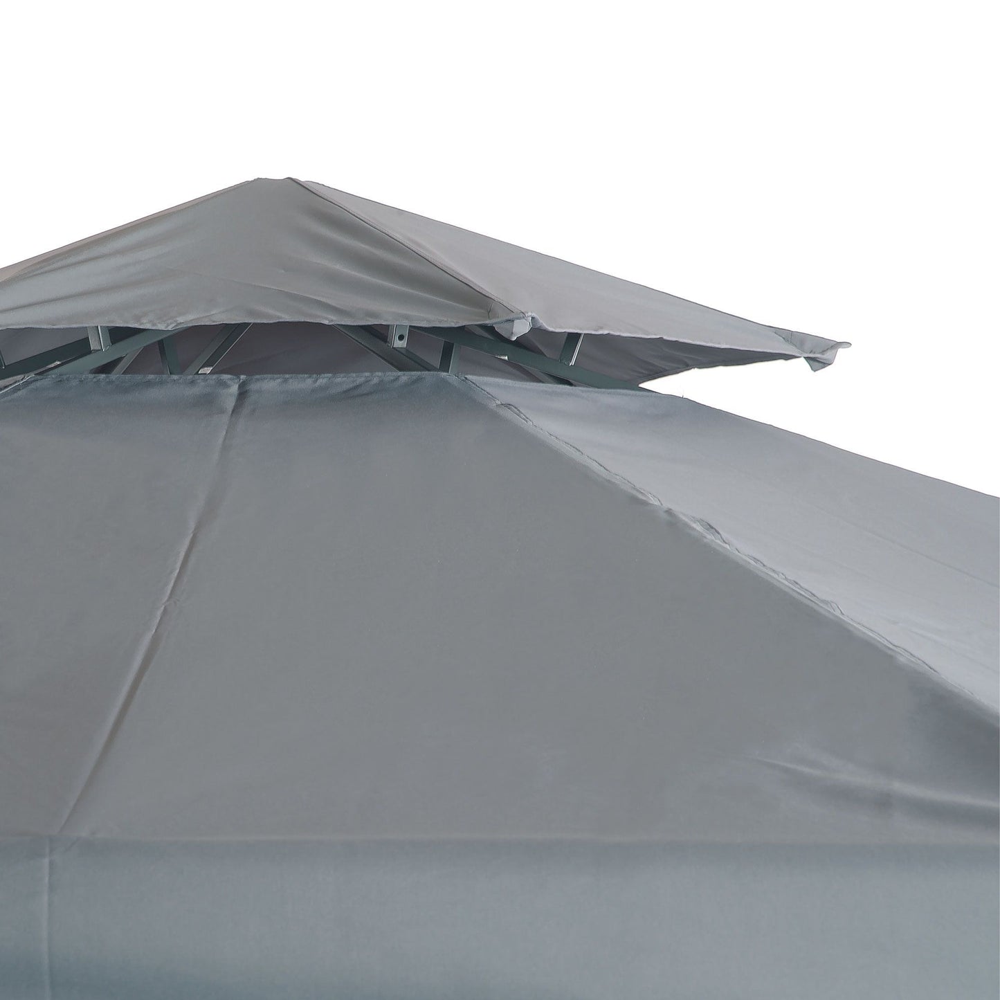 Arezzo Large Hexagonal Gazebo in Grey
