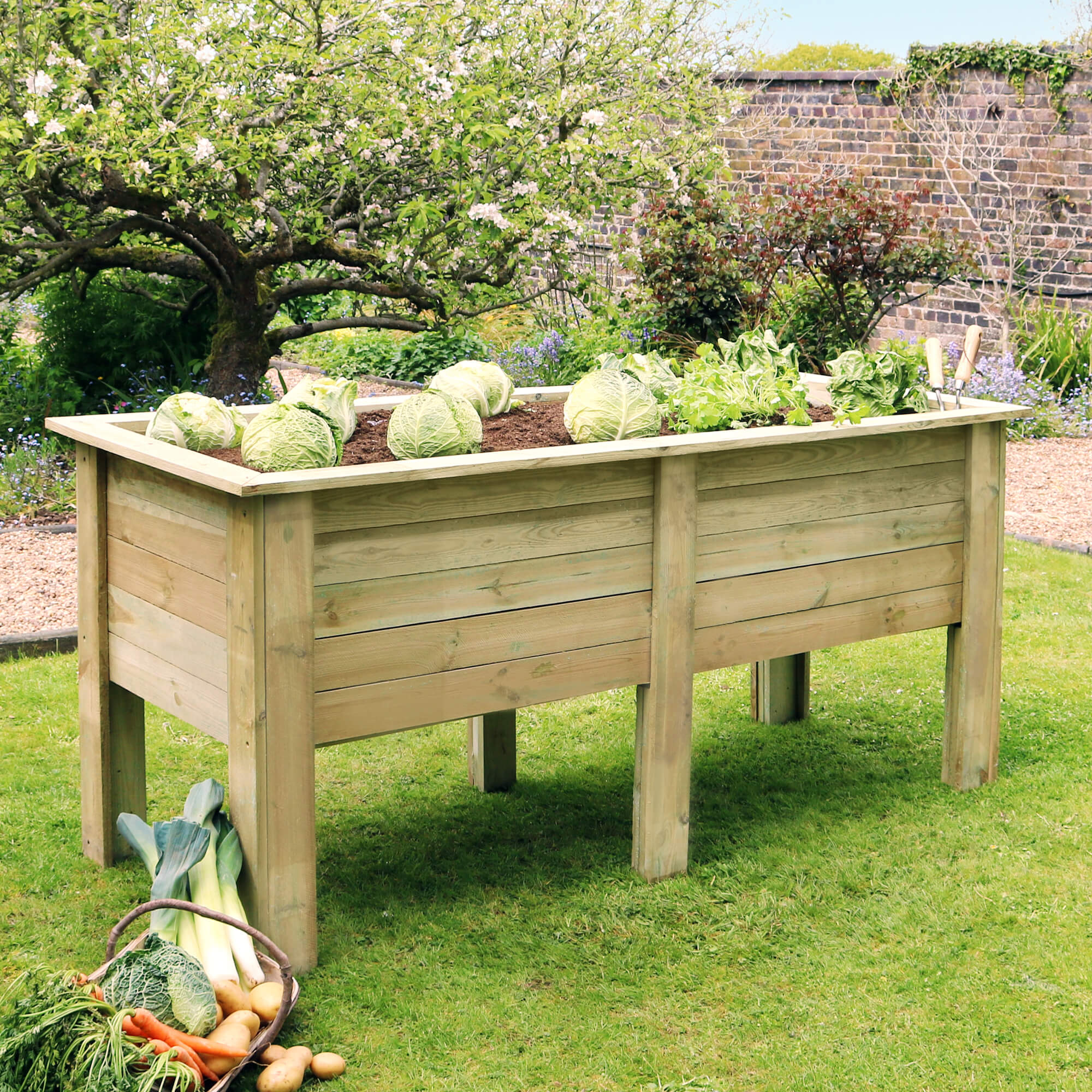 Deep Root Vegetable Planter 180cm – Parcel in the Attic