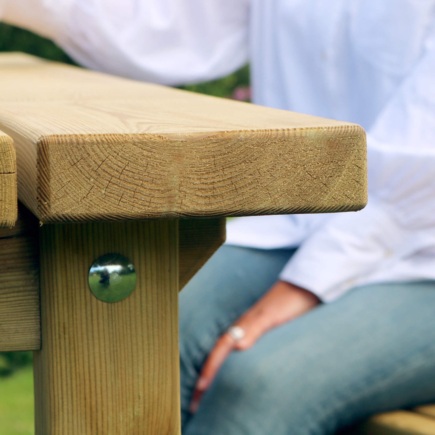 Elda Heavy Duty 4 Seat Wooden Dining Set