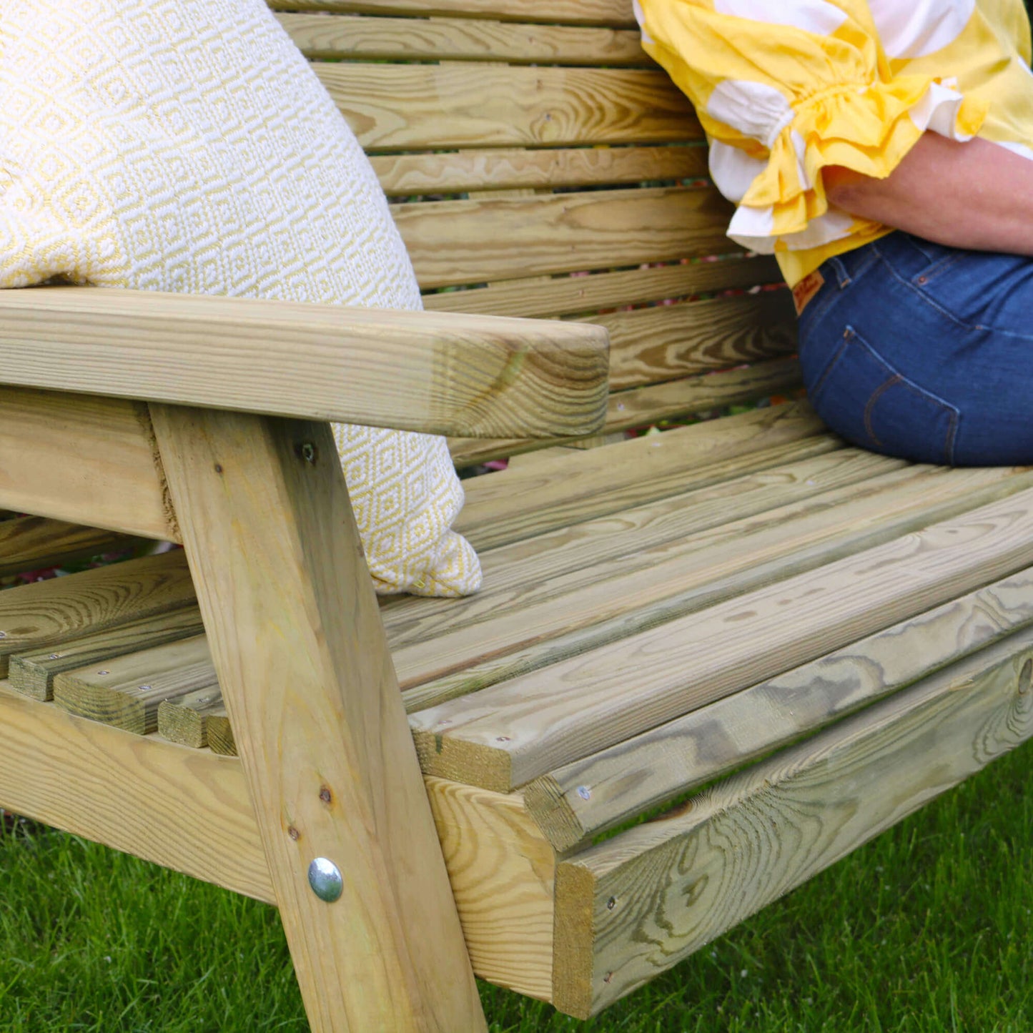 Malaga 2 Seater 4ft Garden Bench