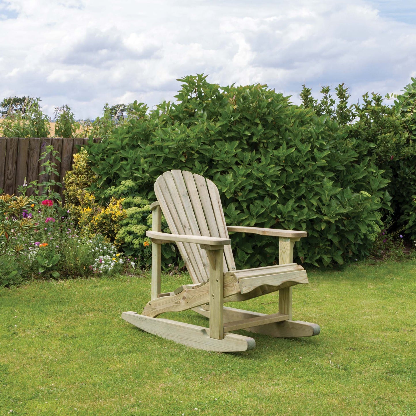 Murcia Adirondack Style Garden Rocking Chair