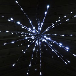 Polestar Flashing Star with 160 Cool White Led Light - 70cm