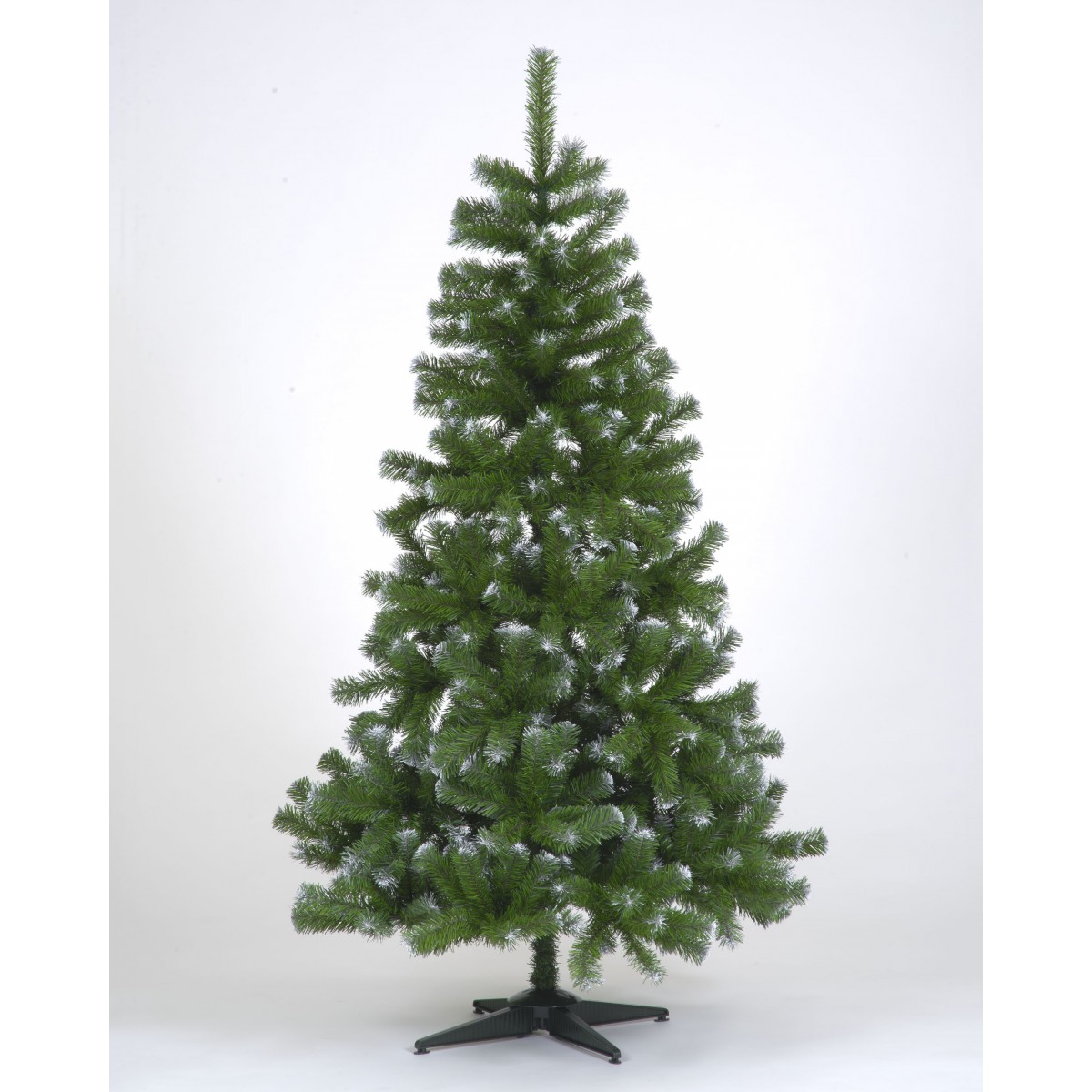 210cm/7ft Colorado Frosted Green Spruce Slim Christmas Tree