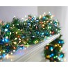 800 Multi-coloured Door Garland Cluster Micro ultra bright LED Lights with  pin wire String - indoor or outdoor use