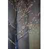 Pre-Lit Christmas Brown Birch Tree 150cm height with 400 Warm White Micro Dot Led