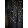 Pre-Lit Christmas Brown Birch Tree 150cm height with 400 Warm White Micro Dot Led