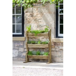 Vertical Planter Stand for Herbs, Flowers, Plants and Vegetables