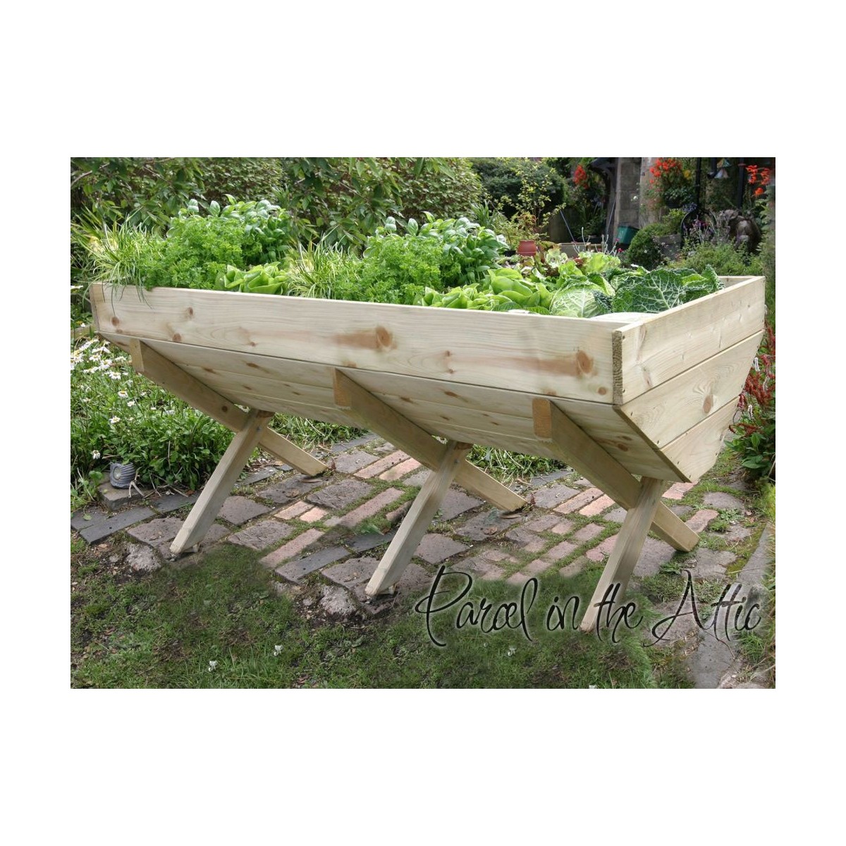 Garden Vegetable Trough - 200cm Bed