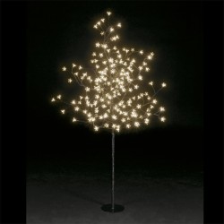 150cm/5ft Outdoor Cherry Blossom Tree - 150 Multi-colour LED Lights