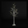 Pre-Lit Christmas White Birch Tree with 180cm/6ft height and 80 Warm White Micro Led