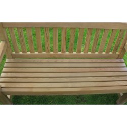 Elda Heavy Duty 3 seat Solid Wood 5ft Garden Bench