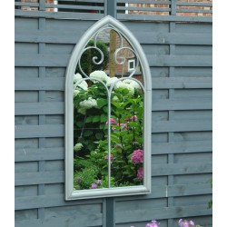 Udine Large Decorative Metal Framed Garden Wall Mirror