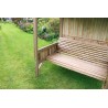 Pamplona Garden Arbour Mini Gazebo with Seat in Pressure Treated Wood - 10 year warranty against rot