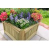 Contemporary Garden Flower Planter Planter Grow Your Vegetables in Solid Wood pressure treated Timber