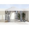 Grey Replacement Nets for Contemporary Garden Gazebo