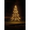 4.5m Easy Set Up Pre Lit Christmas Outdoor Tree 900 Warm White LED's Twinkle Multi Function