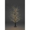 1.5m/5ft Black Micro Dot Christmas Tree with 900 warm white static & 20% twinkling leds