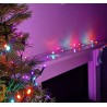 1000 Rainbow-coloured leds Christmas Lights & 100m long - Battery Operated - Timer - Multi Function (Outdoor)