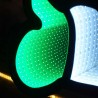 60cm Infinity Standing Light Up Santa Father Christmas Decoration