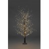 1.5m/5ft Black Micro Dot Christmas Tree with 900 classic warm white static leds
