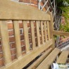 Hardwood - Heavy Duty 2 seat Solid HardWood 4ft Garden Bench