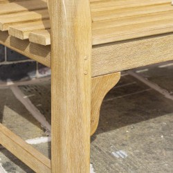 Hardwood - Heavy Duty 2 seat Solid HardWood 4ft Garden Bench