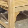 Hardwood - Heavy Duty 2 seat Solid HardWood 4ft Garden Bench