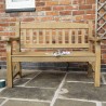 Hardwood - Heavy Duty 2 seat Solid HardWood 4ft Garden Bench