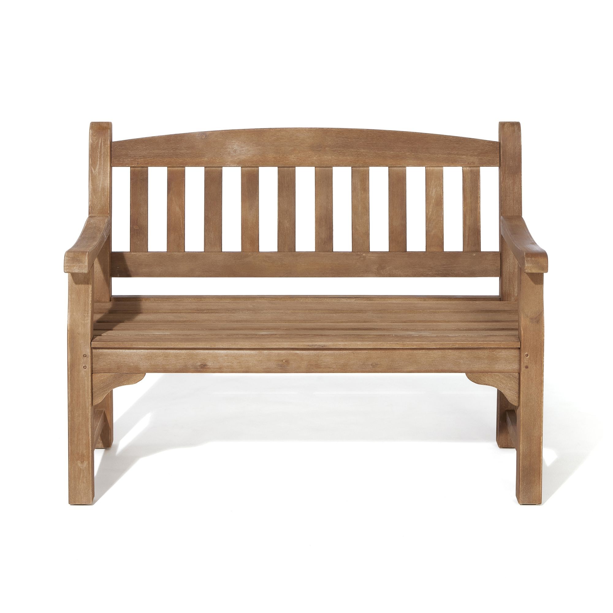Hardwood - Heavy Duty 2 seat Solid HardWood 4ft Garden Bench