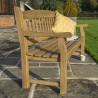 Hardwood - Heavy Duty 3 seat Solid HardWood 5ft Garden Bench