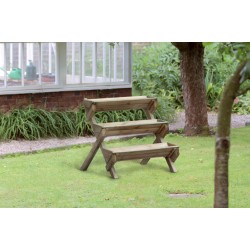 Stepped Planter Stand for Herbs, Flowers, Plants and Vegetables