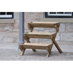 Stepped Planter Stand for Herbs, Flowers, Plants and Vegetables