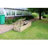 Large Wooden Sleeper Cold Frame