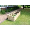 Large Wooden Sleeper Cold Frame