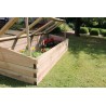 Large Wooden Sleeper Cold Frame