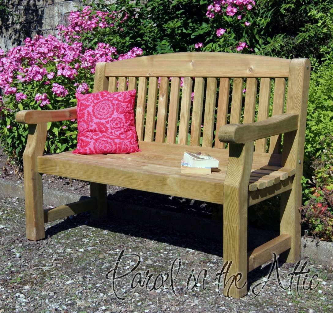 heavy duty wooden bench