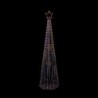 Christmas 4m LED Maypole Pyramid Tree with 1,374 White/Warm White LEDs & Star