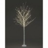 Christmas White Birch LED Tree 150cm/5ft with 300 Warm White Static LEDs