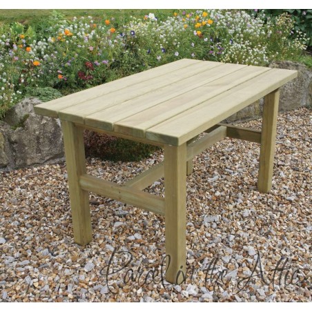 Elda Heavy Duty Solid Wood Table