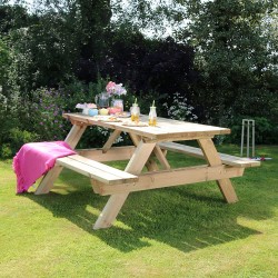 Traditional Wooden Picnic...