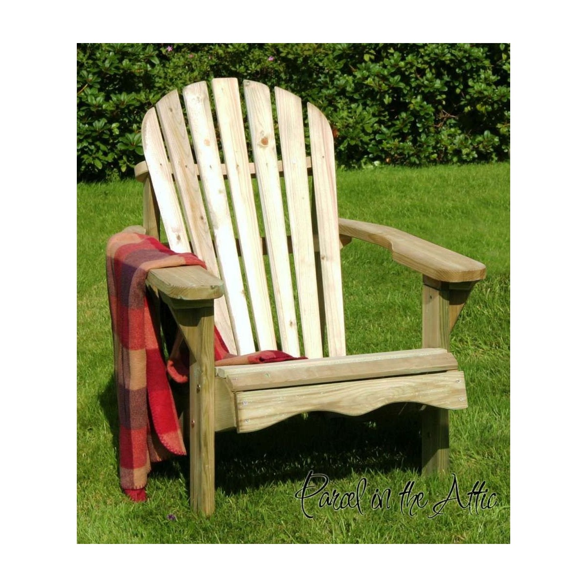 Solid wood Adirondack Chair