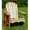 Solid wood Adirondack Chair