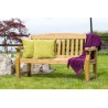 Heavy Duty Solid Wood 5ft Garden Bench