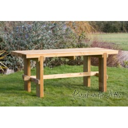 Elche Solidwood Garden Table