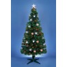 120cm/4ft Fibre Optic Artificial Christmas Tree with Colour Changing LED Parcels