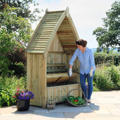 Valencia garden Arbour with Storage Box