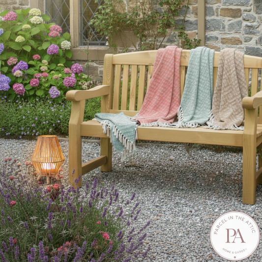 Pivoine Cotton Throw