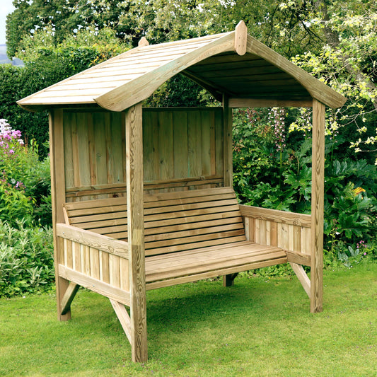 Pamplona Garden Large Arbour Seat Shelter